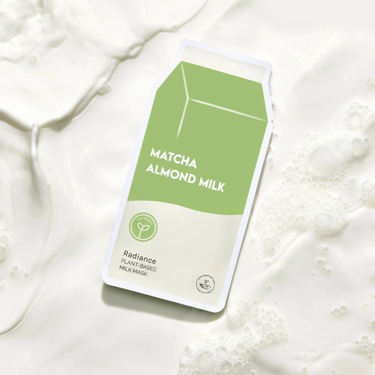 The Plant-Based Milk Sheet Masks - Various Styles