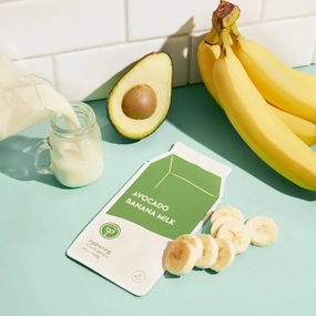 The Plant-Based Milk Sheet Masks - Various Styles