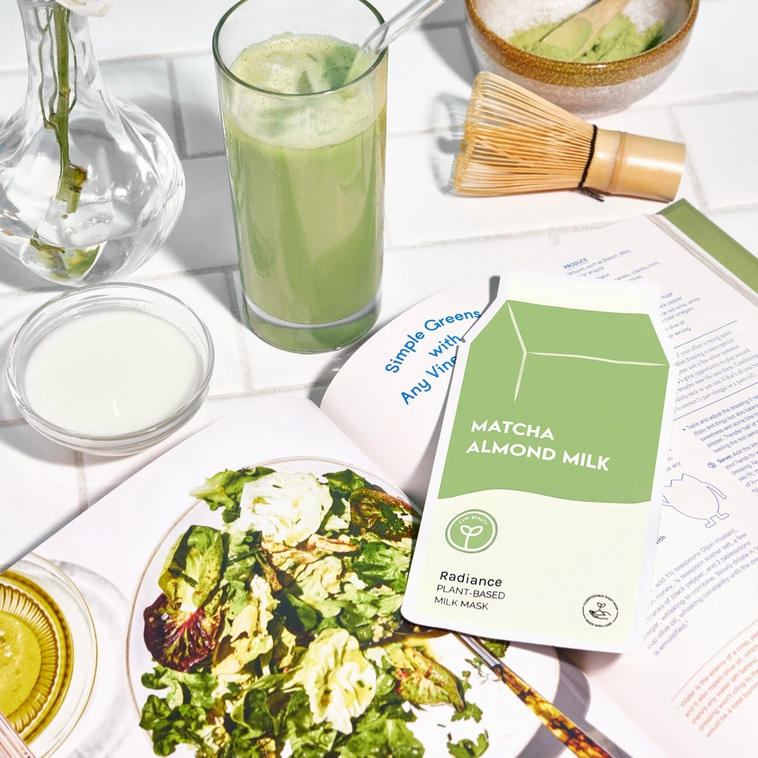 The Plant-Based Milk Sheet Masks - Various Styles