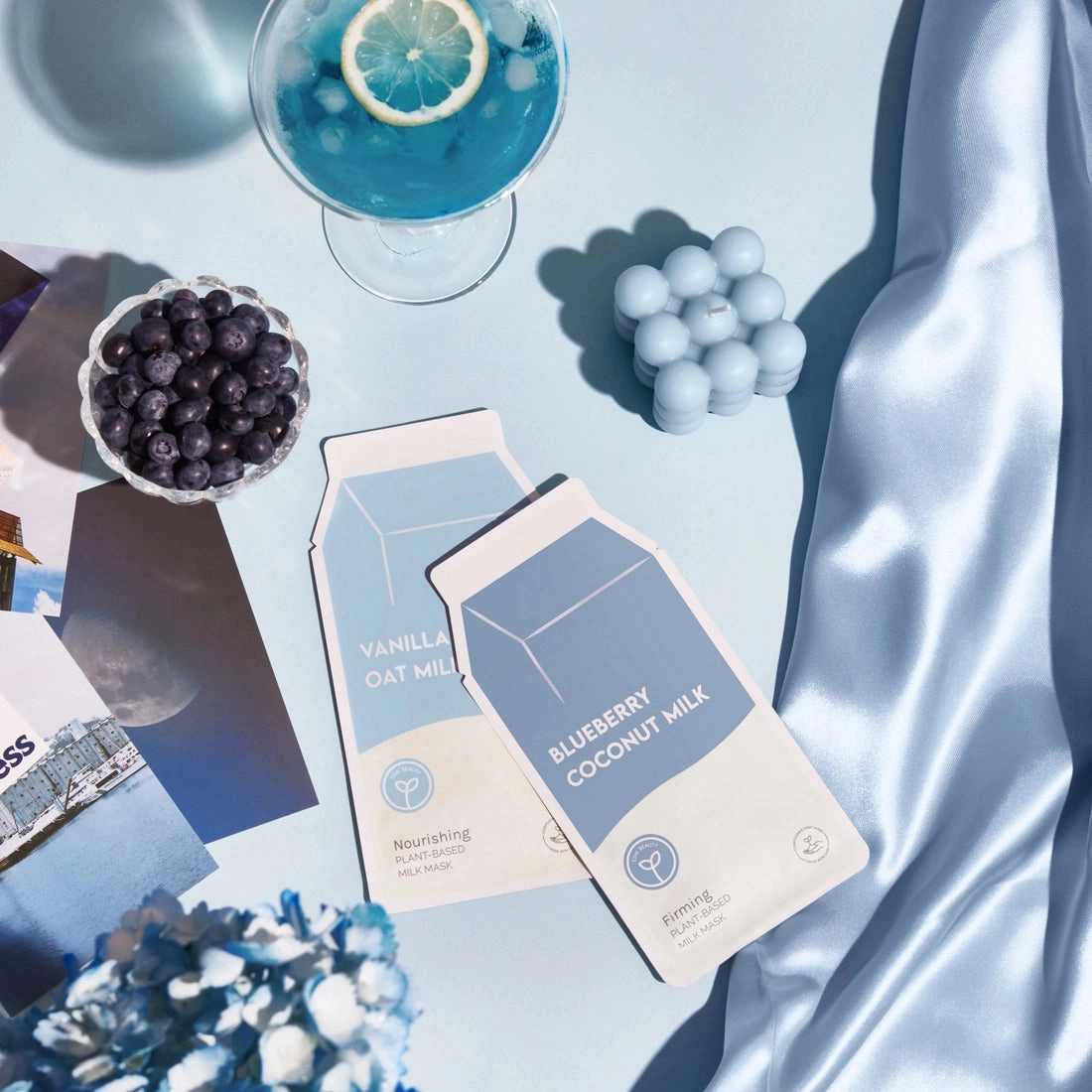 The Plant-Based Milk Sheet Masks - Various Styles
