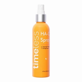 Timeless Skin Care HA Matrixyl 3000 with Orange Spray - Skin Mist with Hyaluronic Acid - Fragrance-Free Hydrating Face Spray - Soothing Matrixyl Skin Care Mist - 4 oz
