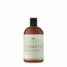 Tomato Seed Oil - Pure, Unrefined, Cold Pressed, Extra Virgin, Non-GMO, Fair Trade Carrier Oil - 8 oz - for Skin, Hair, Nails, Body, Face & Facial Hair - Moisturizing, Hydrating, Nourishing