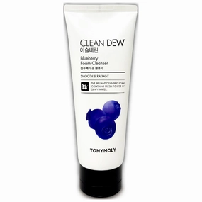 Tonymoly Clean Dew Smooth & Radiant Blueberry Foam Cleanser