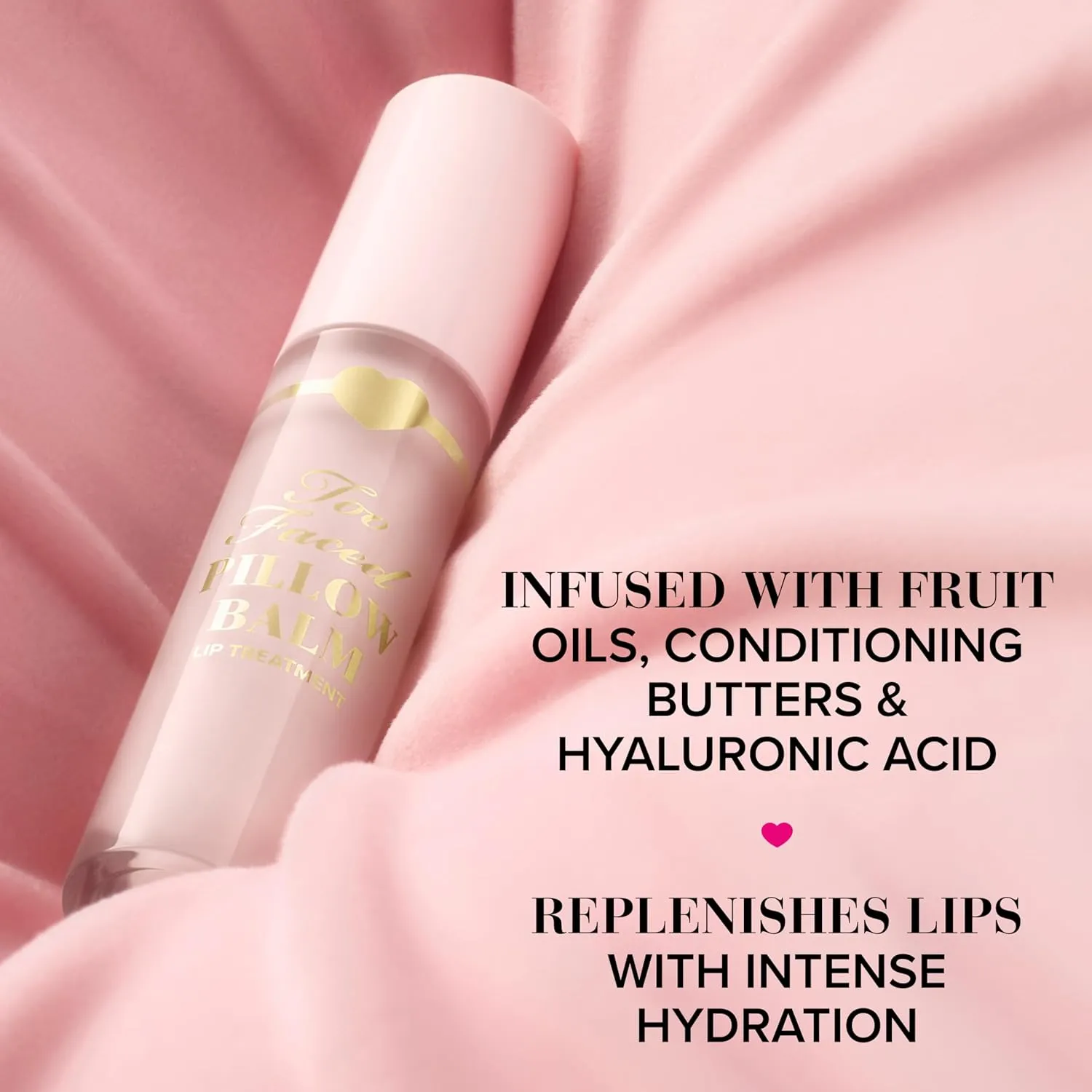 Too Faced Pillow Balm Ultra-Hydrating Lip Treatment | Hyaluronic Acid   Moisturizing, 0.2 Fl Oz