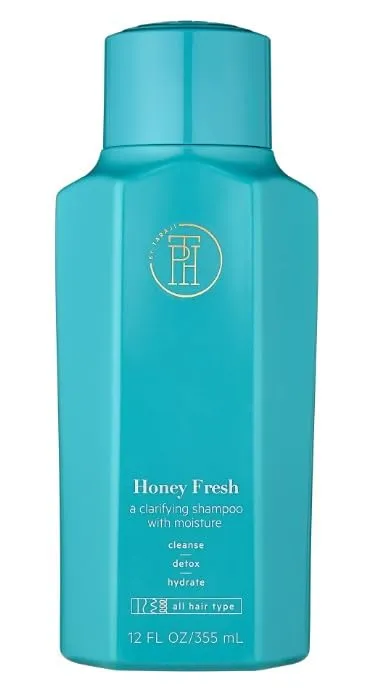 TPH BY TARAJI Clarifying Shampoo, Honey Fresh Aloe Vera, for Buildup & Oily Hair, Sulfate Free, 12 fl. oz.