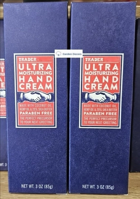 Trader Joe Ultra Moisturizing Hand Cream 3oz 85g (Two Boxes)