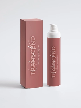 Transcend Oil-Free Hydrating Gel, Natural Aloe Serum, Moisture Retention, Skin Refreshing Skincare