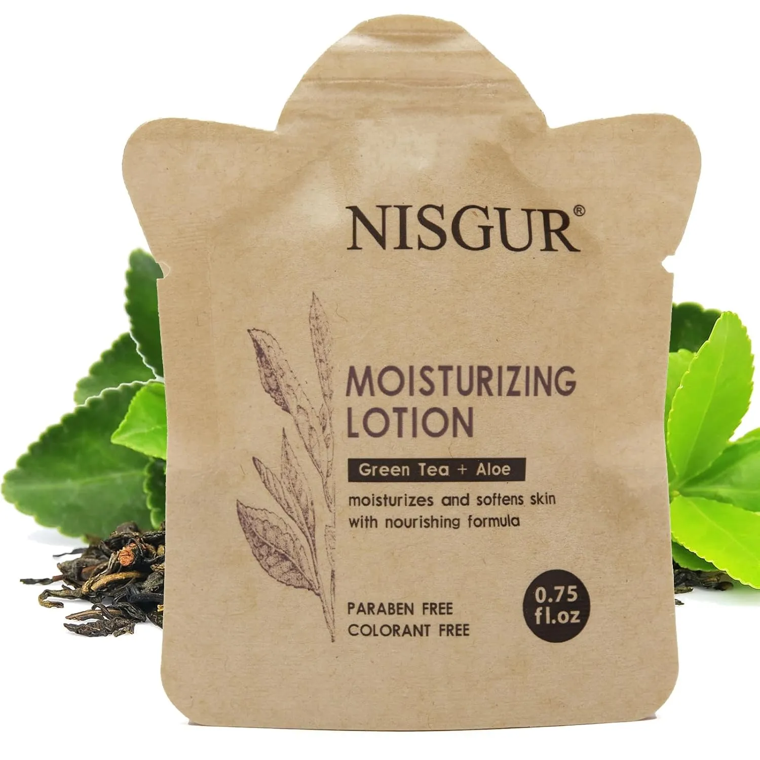 Travel Size Body Wash Bulk 0.75 oz 200 Pack Eco Hotel Bath Gel Kraft Paper Pouch Travel Shower Gel Aloe and Green Tea Extract Infused Hotel Supplies and Toiletries for Guest