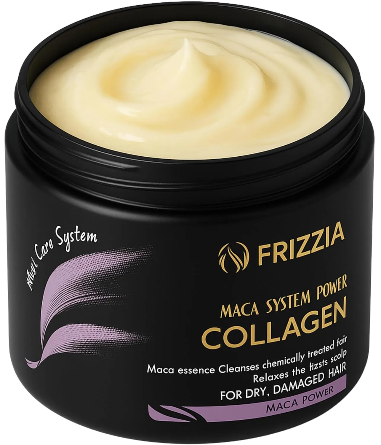 ULTRA Collagen Hair Mask, Argan Oil & Maca, Deep Repair, Hydration & Shine, Anti-Frizz Treatment for Dry & Damaged Hair, Salon-Quality Smoothness, 500ml