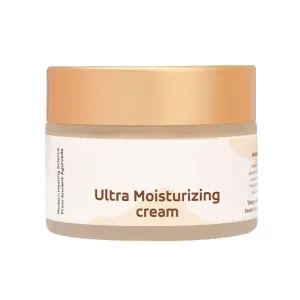 Ultr.a Moisturizing Cream | Made with Shata Dhauta Ghrita,Rose & Saffron | For Women Men Soft & Supple Skin | For Signs of Aging,Fine lines,Wrinkle Moisturizes & Clear Skin, 40 GM.