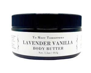 Ultra Rich Body Butter, Body butter, Lavender Vanilla Scented, Moisturizer, Nourishing & Moisturizing Skin Care, 7.5 ounces, Gifts
