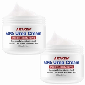 Urea Cream 40%, Keratolytic Foot Cream for Dry Cracked Heels, Feet, Knees, Elbows, Hands, Cuticle, Callus Remover, Skin Barrier Repair (2)