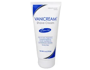 Vanicream Shave Cream For Sensitive Skin 6 oz (Pack of 10)