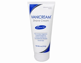 Vanicream Shave Cream For Sensitive Skin 6 oz (Pack of 8)