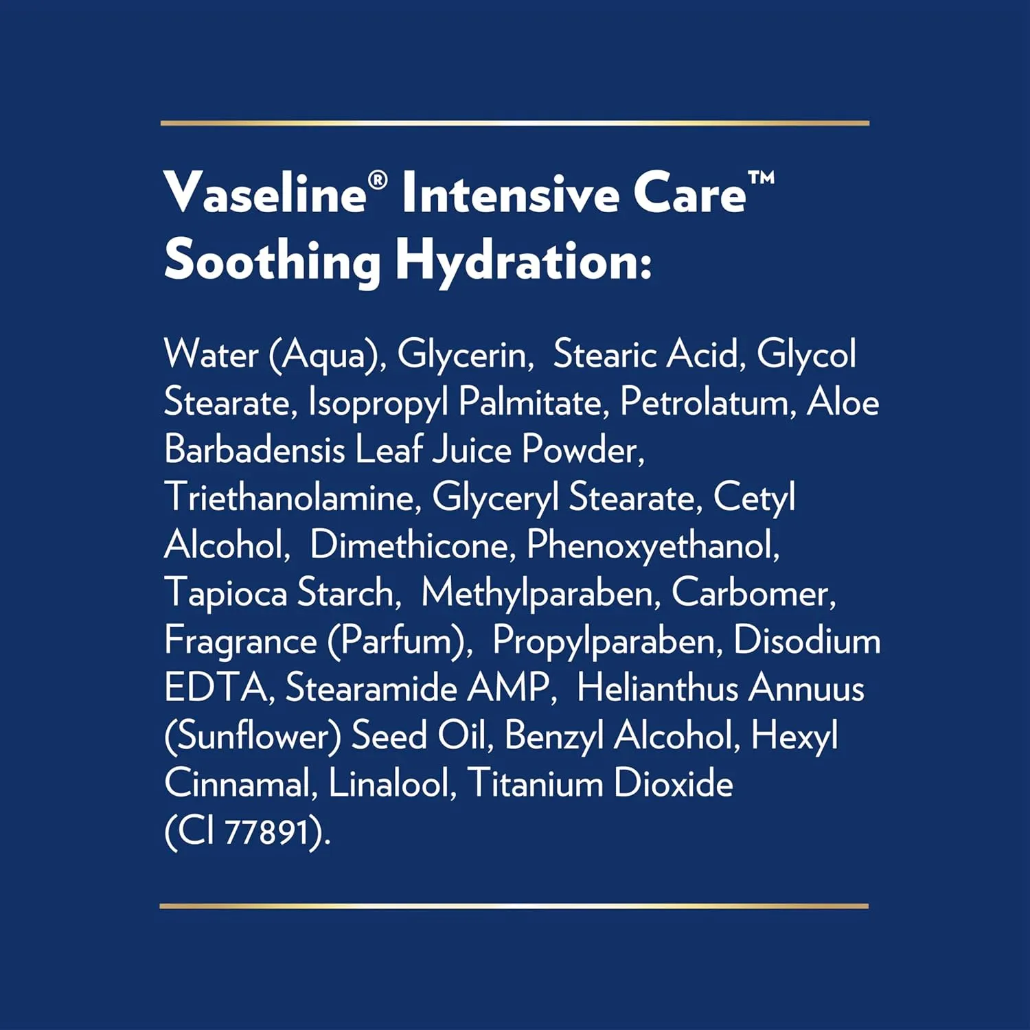 Vaseline Intensive Care Body Lotion for Dry Skin Soothing Hydration Lotion Made with Ultra-Hydrating Lipids   1% Aloe Vera Extract to Refresh Dehydrated Skin 20.3 oz, Pack of 3