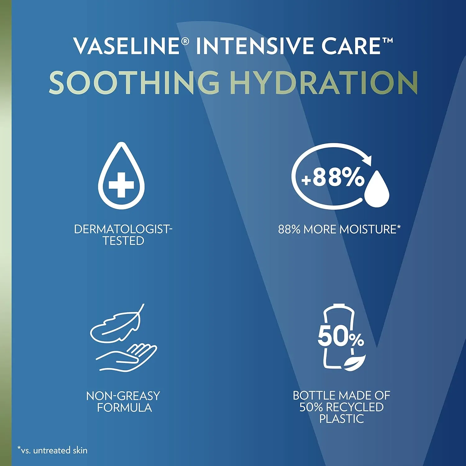 Vaseline Intensive Care Body Lotion for Dry Skin Soothing Hydration Lotion Made with Ultra-Hydrating Lipids   1% Aloe Vera Extract to Refresh Dehydrated Skin 20.3 oz, Pack of 3