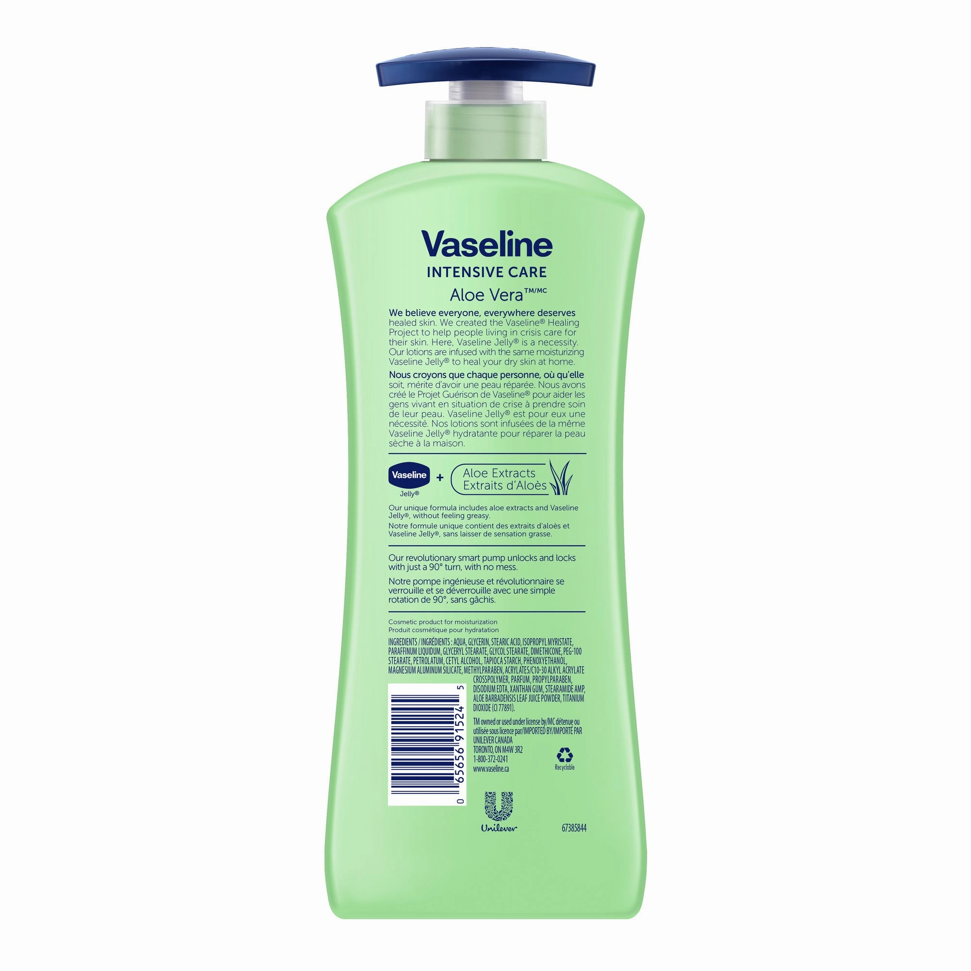 Vaseline Aloe Vera Lotion 600mL