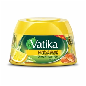 Vatika Naturals Nourish & Protect Styling Hair Cream | Henna, Almond & Aloe Vera with Nourishing Vatika Oils - 140 ml / 4.9 oz