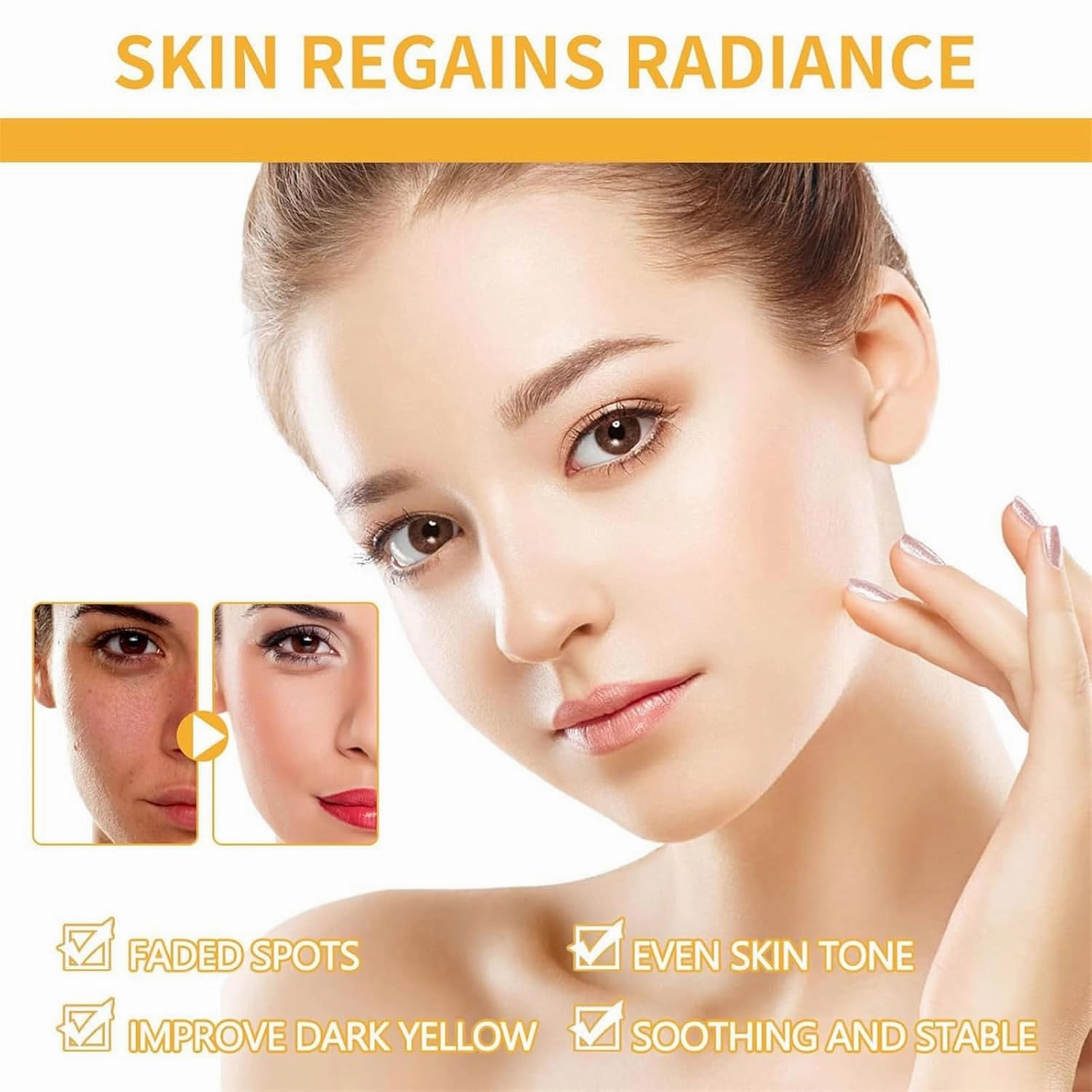VC Brightening Mousse Cleanser, Vitamin C Foaming Face Wash, Deep Cleansing Foam For Glowing Skin, Cleansing And Moisturizing Facial Vitamin C Cleanse (2Pcs)
