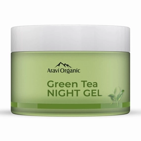 Vitamin C Green Tea Night Gel Cream - 72 Hrs Extra Hydrating Night Gel