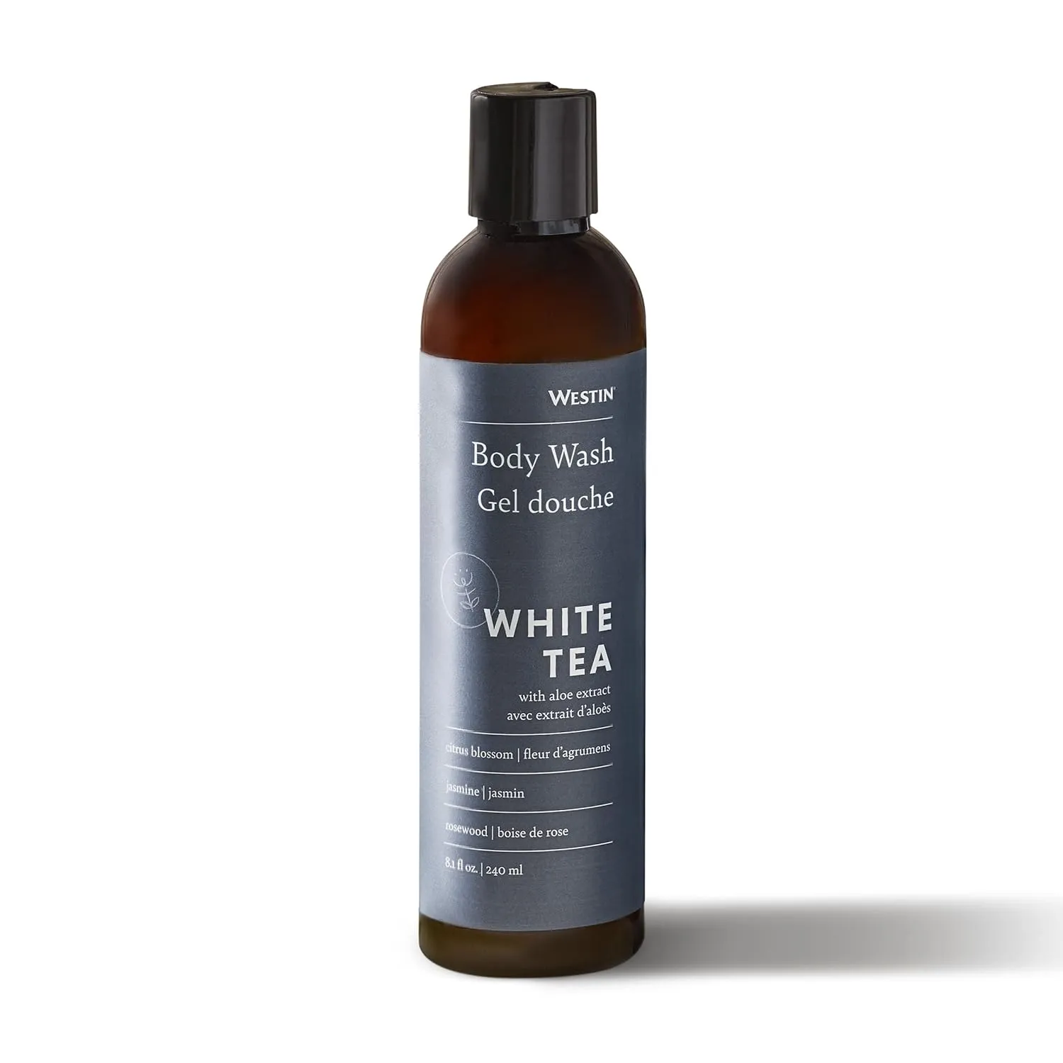 Westin White Tea Aloe Body Wash - Hydrating Bath and Shower Gel with Signature White Tea Aloe Scent - 8 ounces