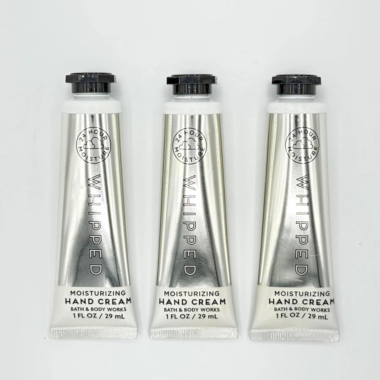 Whipped Moisturizing Hand Cream 3-Piece Bath and Body Bundle | Pack of Three 1-Ounce Hand Creams