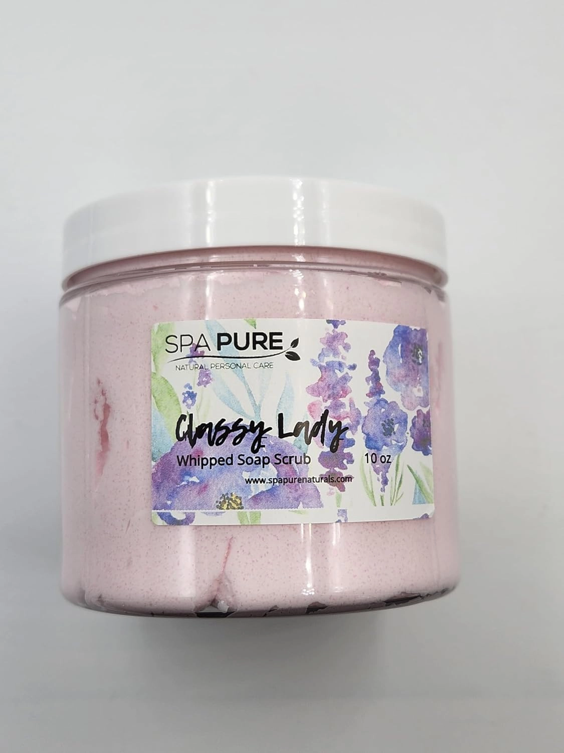 Whipped Soap Scrub - Luscious - Cleans and Exfoliates, Moisturizing, 8 oz, Select Favorites (LAVENDER)