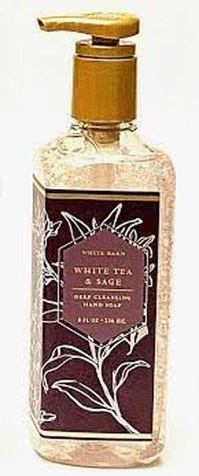 White Barn WHITE TEA & SAGE DEEP CLEANSING HAND SOAP 8FL/OZ