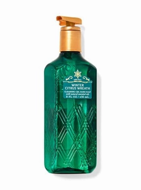 White Barn WINTER CITRUS WREATH CLEANSING GEL HAND SOAP 8 FL/OZ