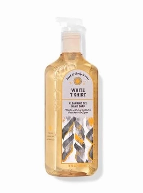 White T Shirt Cleansing Gel Hand Soap, Full Size, 8 fl oz / 236 mL, Pack of 1
