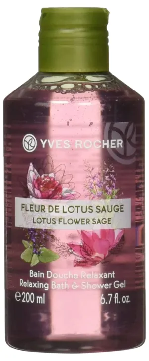 Yves Rocher Relaxing Bath & Shower Gel - Lotus Flower Sage