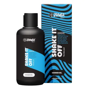 ZUMBA Shower Gel - 8.5 Fl Oz - Gentle Shower Gel Body Wash for Women & Men - Cleansing & Moisturizing Body Wash for dry skin - Ideal Shower Gel Body Wash w/ Aloe Vera Extract & Bamboo Extract
